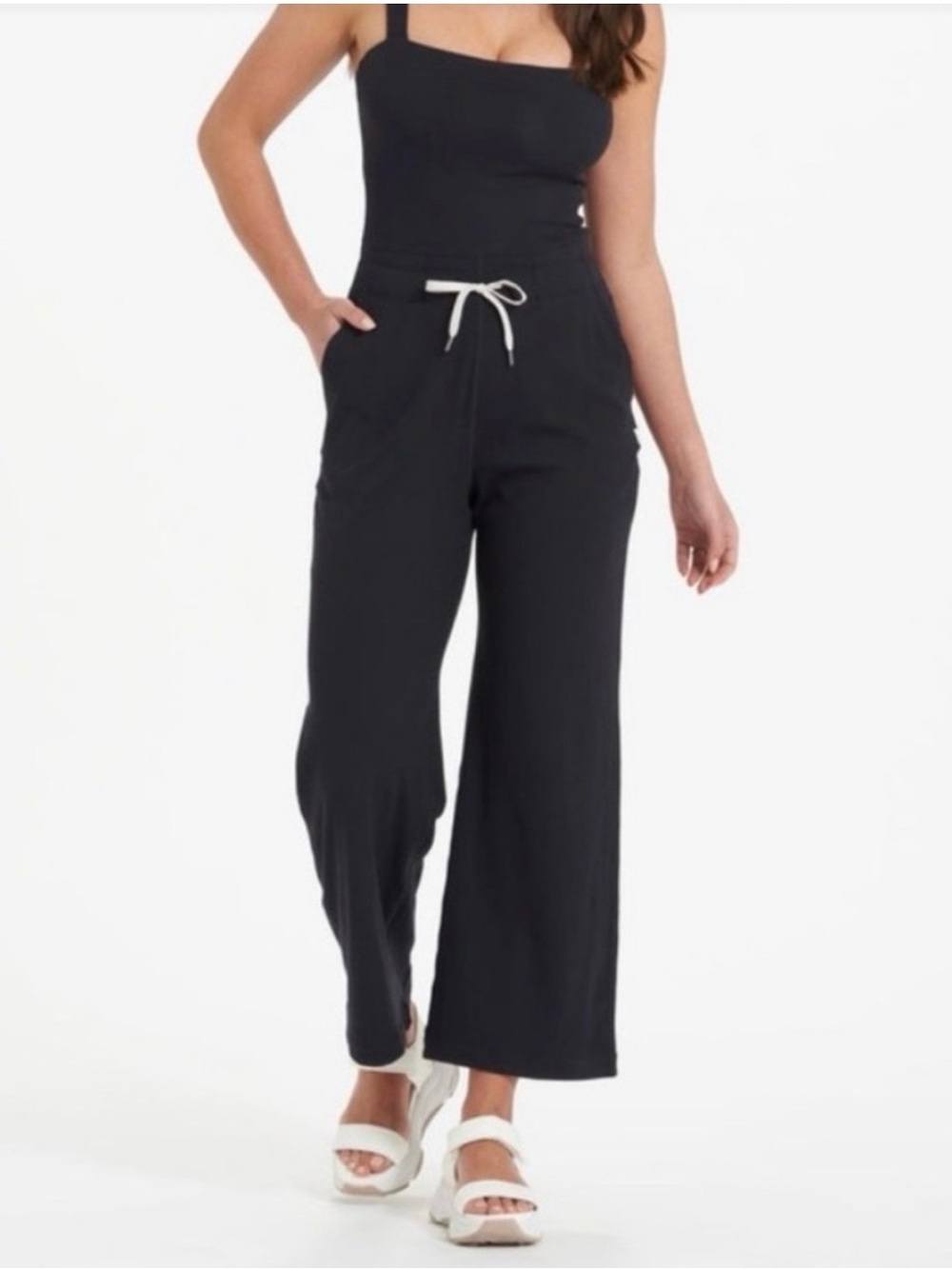Vuori Mudra Jumpsuit Black Size Medium